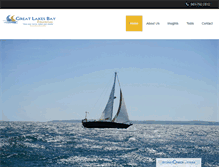 Tablet Screenshot of greatlakesbayfinancial.com